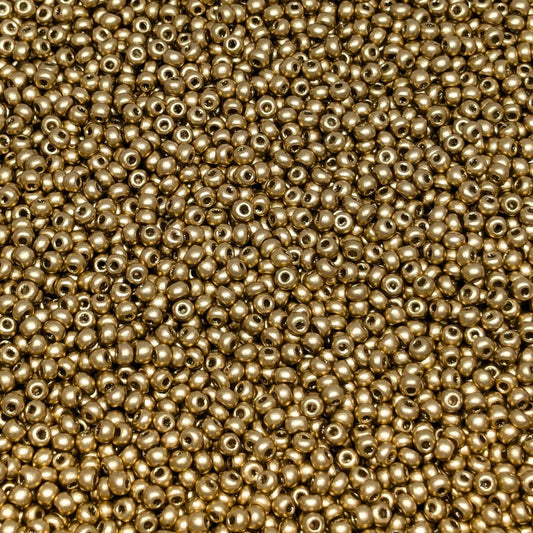 Abalorios rocallas color Gold