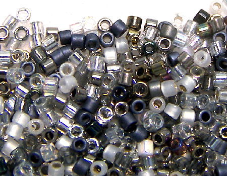 10/0 MIYUKI delica Mix - Apparition x 1gr. - - Crystaldreams Abalorios