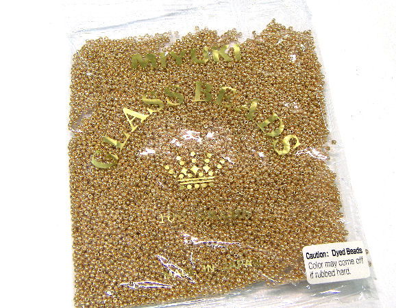 100 gr. Rocallas 11/0 Miyuki - Galvanized Gold - 1052 - - Crystaldreams Abalorios