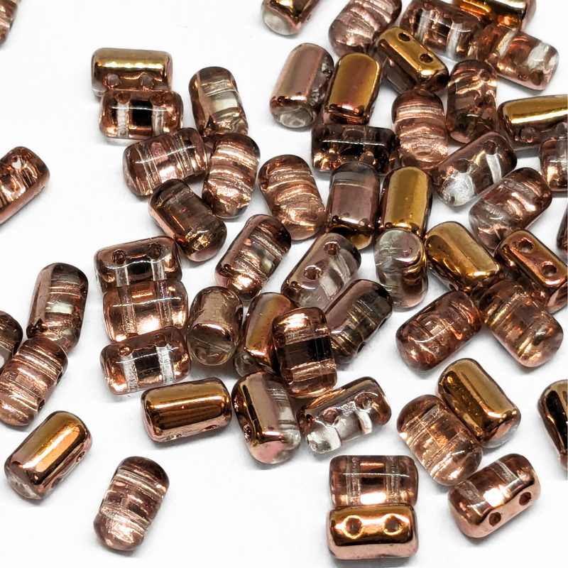 10 gr. Rulla 5x3mm - Crystal Capri Gold - - Crystaldreams Abalorios