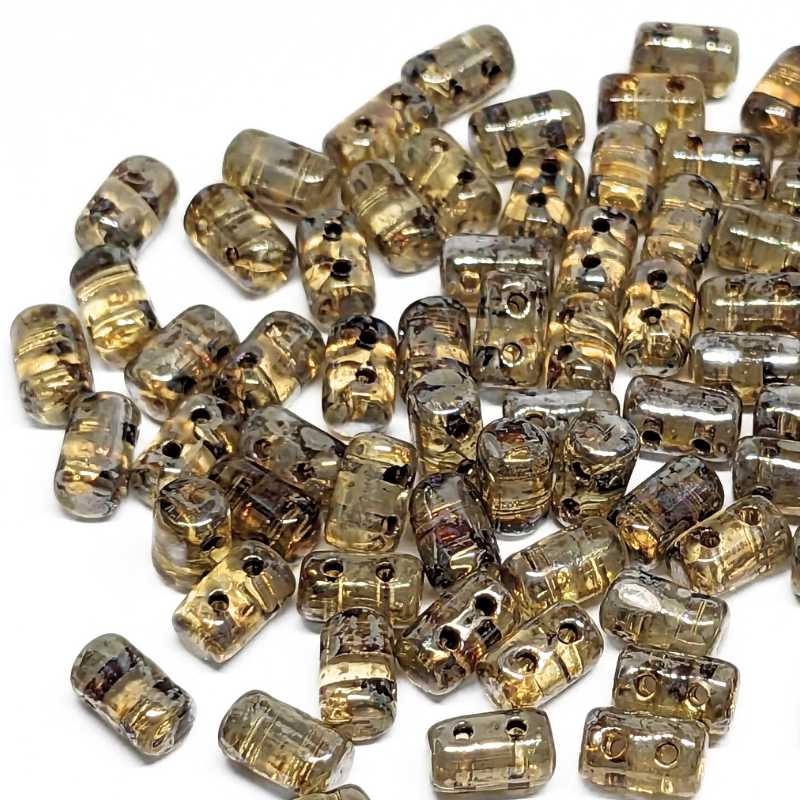 10 gr. Rulla 5x3mm - Crystal Picasso - - Crystaldreams Abalorios