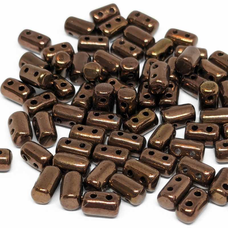 10 gr. Rulla 5x3mm - Dark Bronze - - Crystaldreams Abalorios
