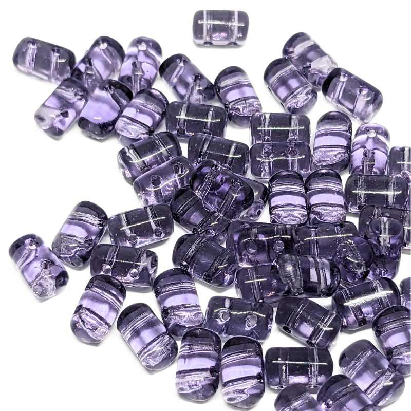 10 gr. Rulla 5x3mm - Tanzanite - - Crystaldreams Abalorios