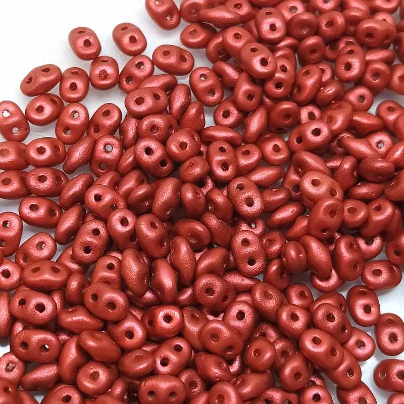 10 gr Superduo® 2,5x5mm Ag:0,8mm CHALK LAVA - - Crystaldreams Abalorios