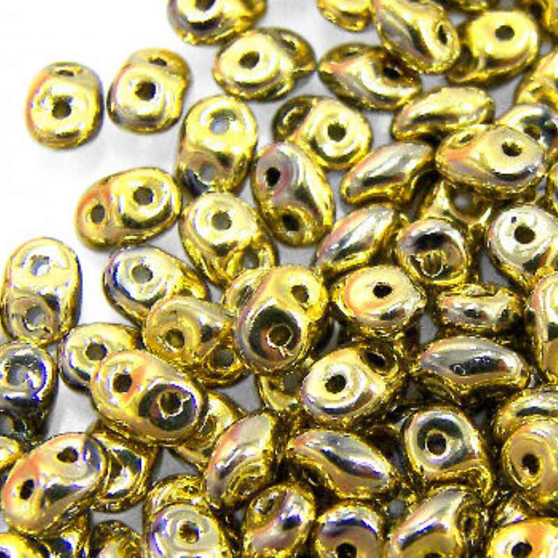 10 gr Superduo® 2,5x5mm Ag:0,8mm DOREES - - Crystaldreams Abalorios
