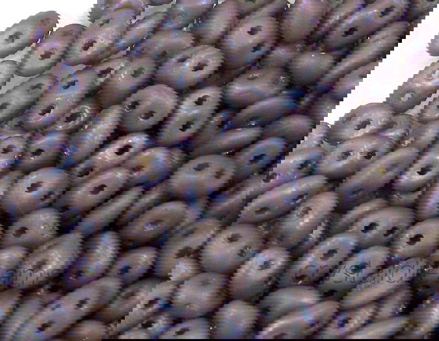 10 gr Superduo® 2,5x5mm Ag:0,8mm OPAQUE GREY NEBULA MATE - - Crystaldreams Abalorios