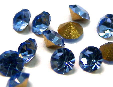 10 x Chaton Preciosa® MAXIMA - PP24 - 3,00mm - Light Sapphire - - Crystaldreams Abalorios