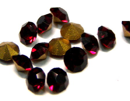 10 x Chaton Preciosa® MAXIMA - PP30 - 3,70mm - Siam - - Crystaldreams Abalorios