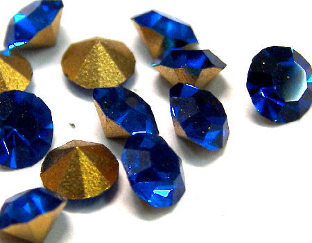 10 x Chaton Preciosa® MAXIMA - SS20 - 4,70mm - Capri Blue - - Crystaldreams Abalorios