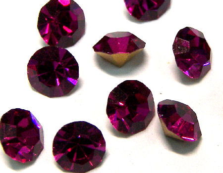 10 x Chaton Preciosa® MAXIMA - SS20 - 4,70mm - Fuchsia - - Crystaldreams Abalorios
