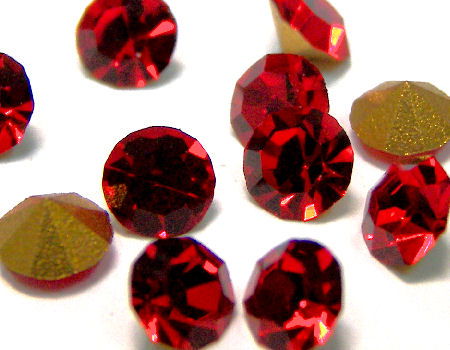 10 x Chaton Preciosa® MAXIMA - SS21 - 4,80mm - Lt. Siam - - Crystaldreams Abalorios