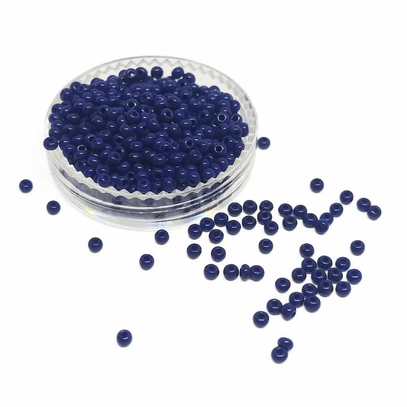 10gr. Rocalla Preciosa 11/0 2mm Navy Blue - - Crystaldreams Abalorios