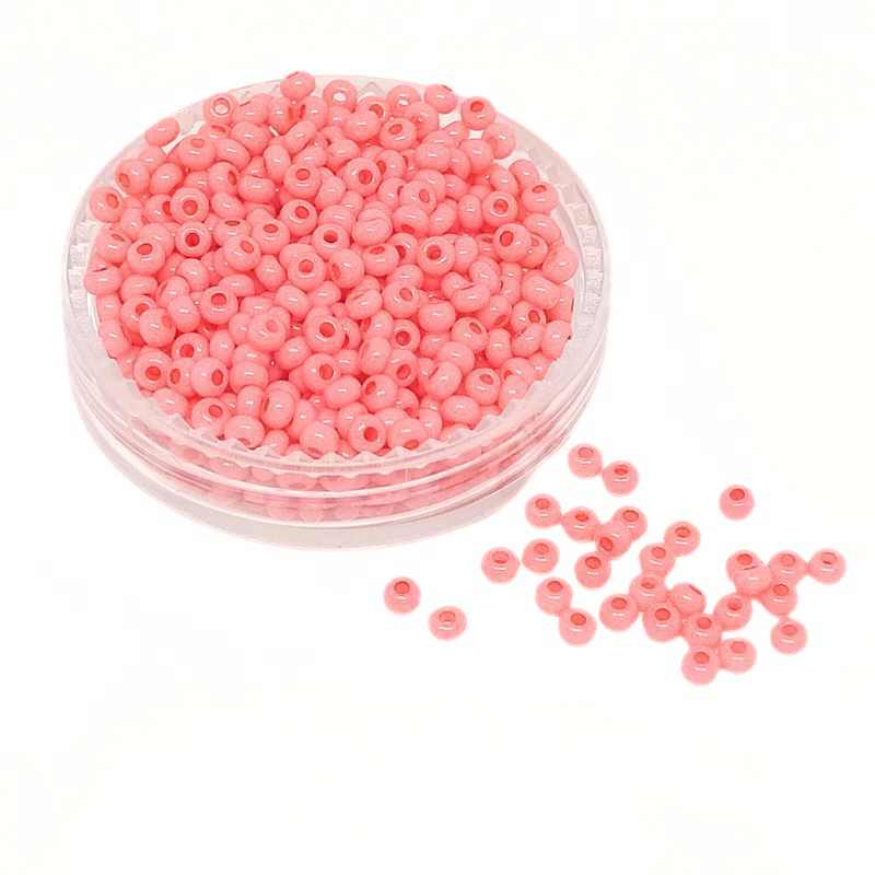 10gr. Rocalla Preciosa 11/0 2mm Opaque Salmon Solgel - - Crystaldreams Abalorios