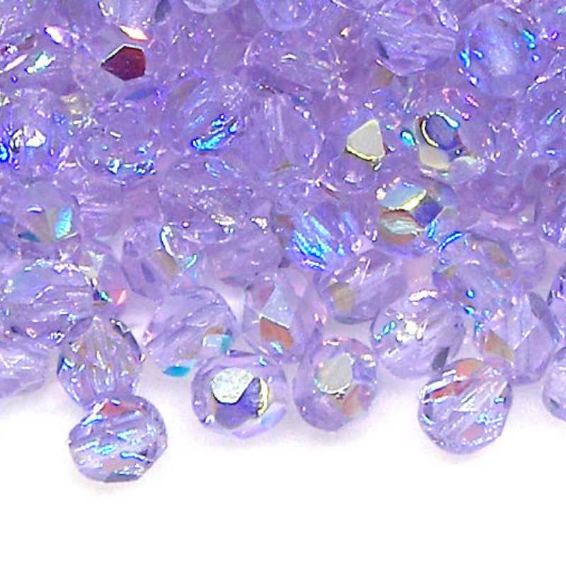 10x Facetadas 4mm ALEXANDRITE AB - - Crystaldreams Abalorios