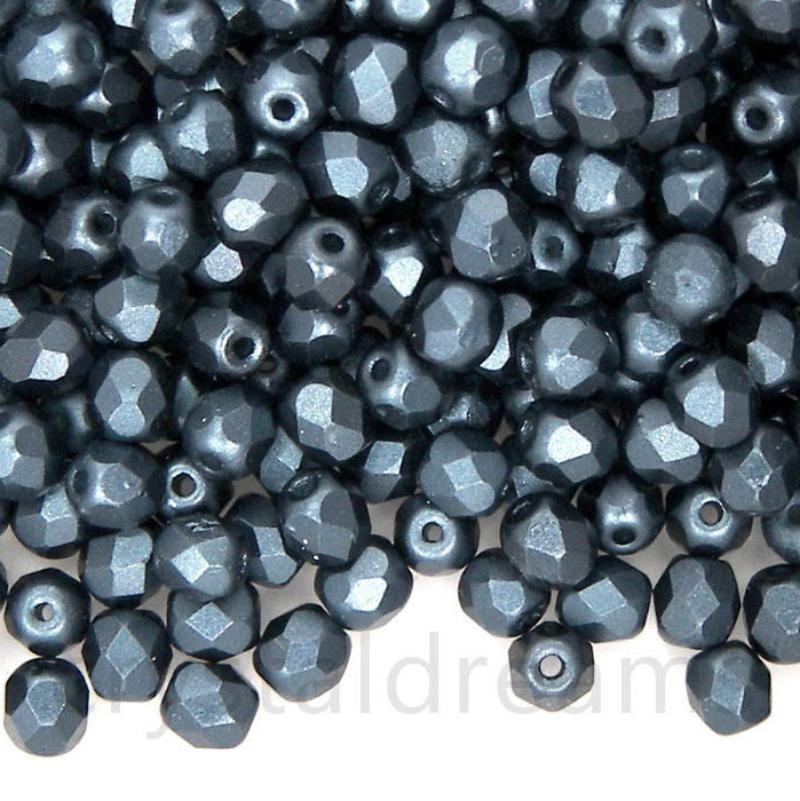 10x Facetadas 4mm PASTEL MONTANA - - Crystaldreams Abalorios