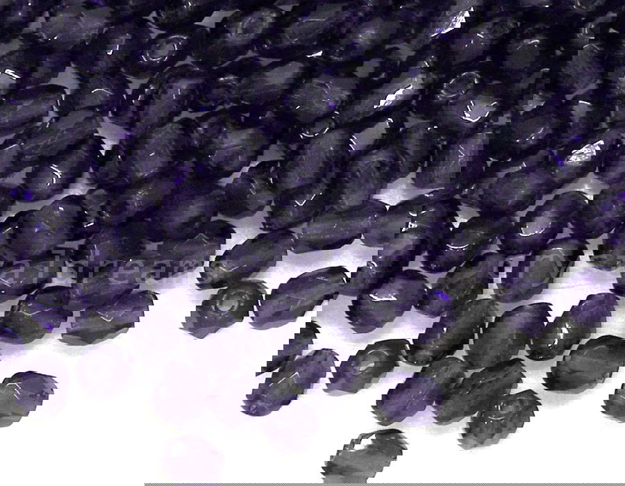 10x Facetadas 4mm PURPLE VELVET - - Crystaldreams Abalorios