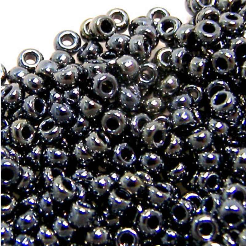 11/0 MIYUKI - rocalla - Light Gunmetal - 1gr. - - Crystaldreams Abalorios