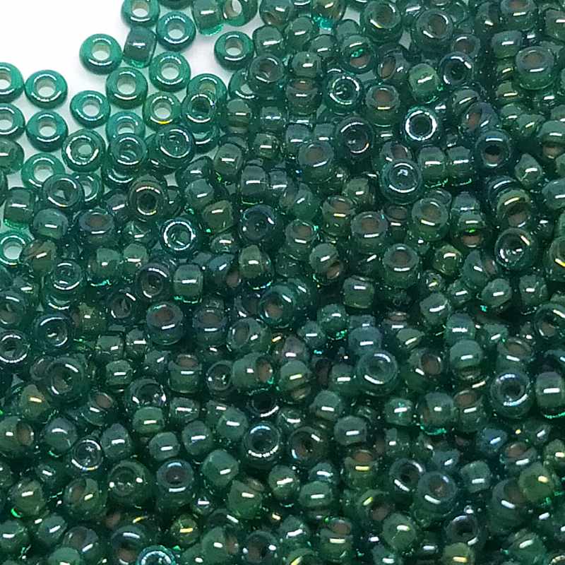 11/0 MIYUKI - rocalla - Trasparent Emerald - 1gr. - - Crystaldreams Abalorios
