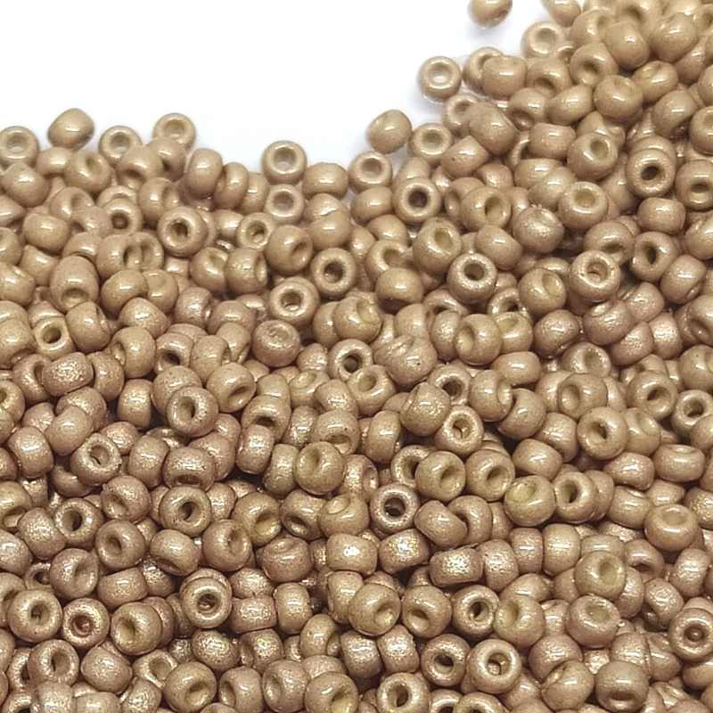 11/0 MIYUKI - rocalla Duracoat Matte Champagne - 1gr. 4204F - - Crystaldreams Abalorios