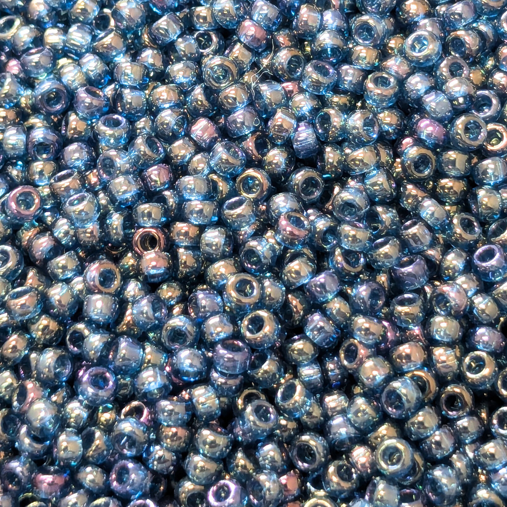11/0 MIYUKI Rocalla 0305 - Montana Blue Gold Luster - 1gr. -