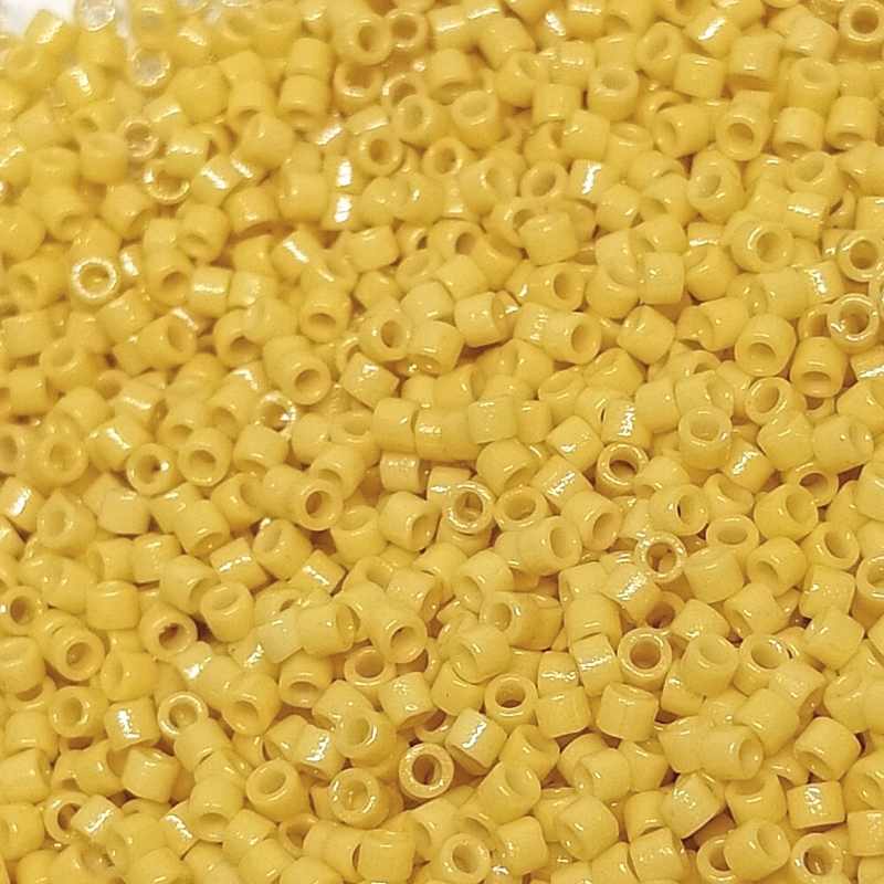 11/0 MIYUKI delica - Duracoat Opaque Banana - 1gr. - - Crystaldreams Abalorios