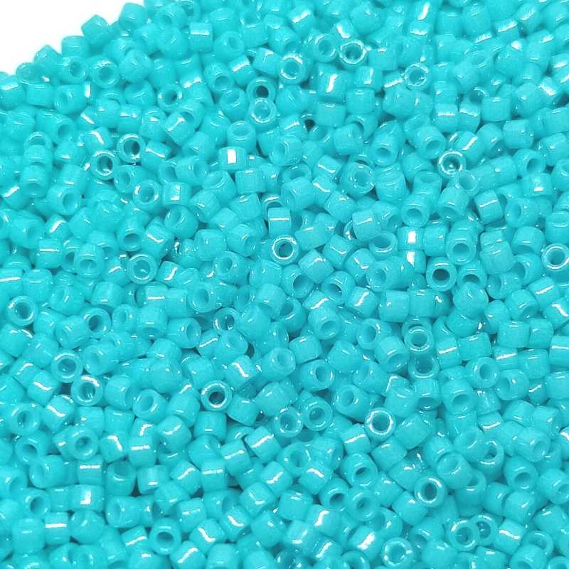 11/0 MIYUKI delica - Dyed Opaque Turq/Green - 1gr. - DB658 - - Crystaldreams Abalorios