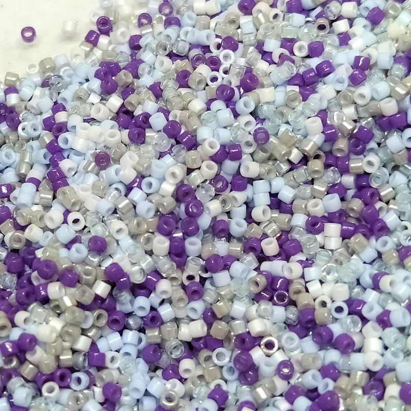11/0 MIYUKI delica - Ice Queen Mix 1gr. - MIX39 - - Crystaldreams Abalorios