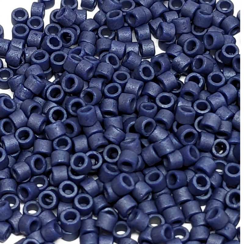 11/0 MIYUKI delica - Matte Royal Blue - 1gr. - DB377 - - Crystaldreams Abalorios