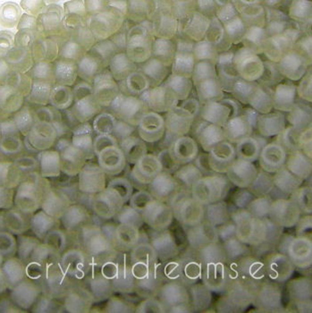 11/0 MIYUKI delica - Matte Trasp. Oyster - 1gr. - DB383 - - Crystaldreams Abalorios