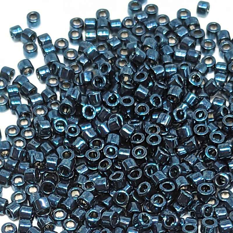 11/0 MIYUKI delica - Metallic Blue Zircon - 1gr. - DB459 -  - Crystaldreams Abalorios