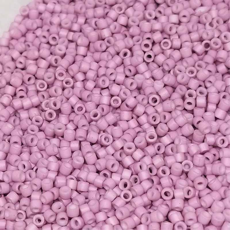 11/0 MIYUKI delica - Metallic Opaque Vintage Rose - 1gr. DB800 - - Crystaldreams Abalorios