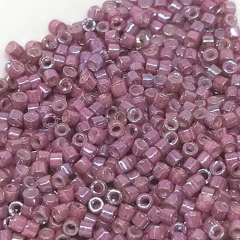 11/0 MIYUKI delica - Metallic Raspberry Gold Iris - 1gr. - - Crystaldreams Abalorios
