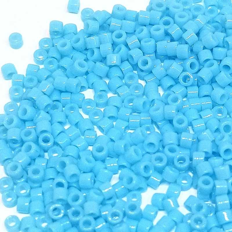 11/0 MIYUKI delica - Opaque Light Blue 1gr. - DB725 - - Crystaldreams Abalorios