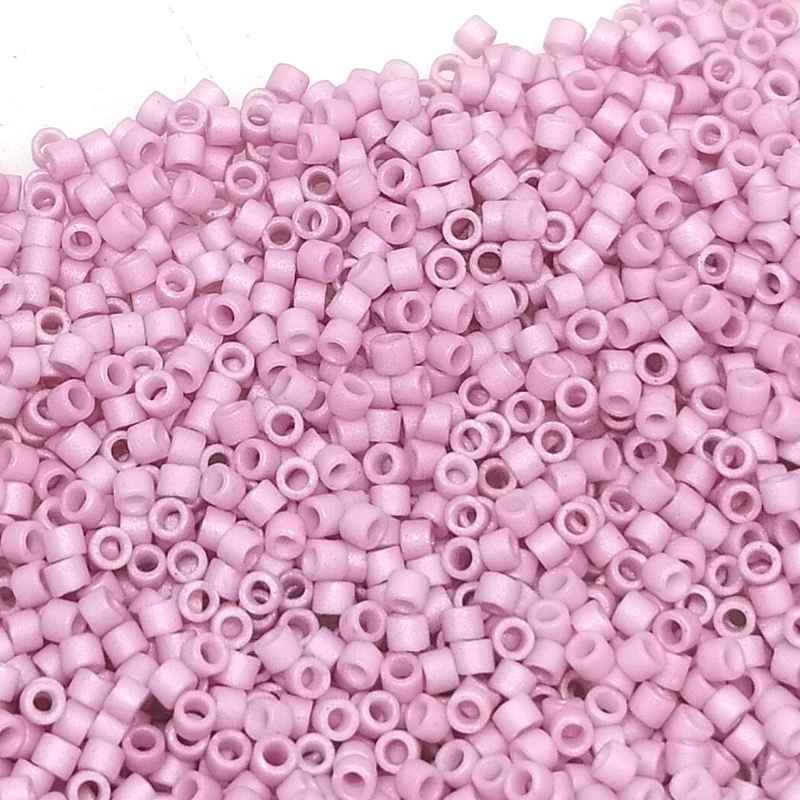 11/0 MIYUKI delica - Opaque Matte Rose - 1gr. DB355 - - Crystaldreams Abalorios