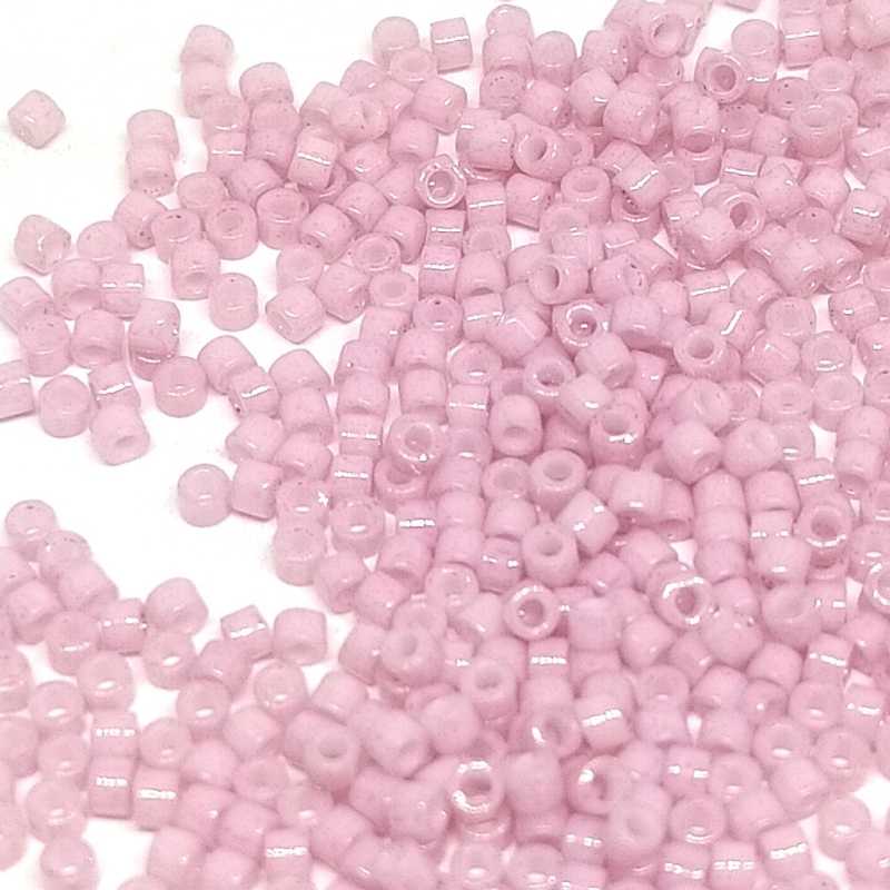 11/0 MIYUKI delica - Opaque Old Rose Luster - 1gr. - DB210 - - Crystaldreams Abalorios