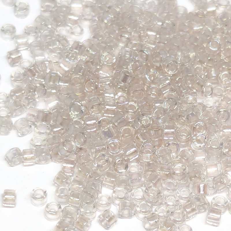 11/0 MIYUKI delica - Pearl lined Light Pink AB - DB1674 - 1gr. - - Crystaldreams Abalorios