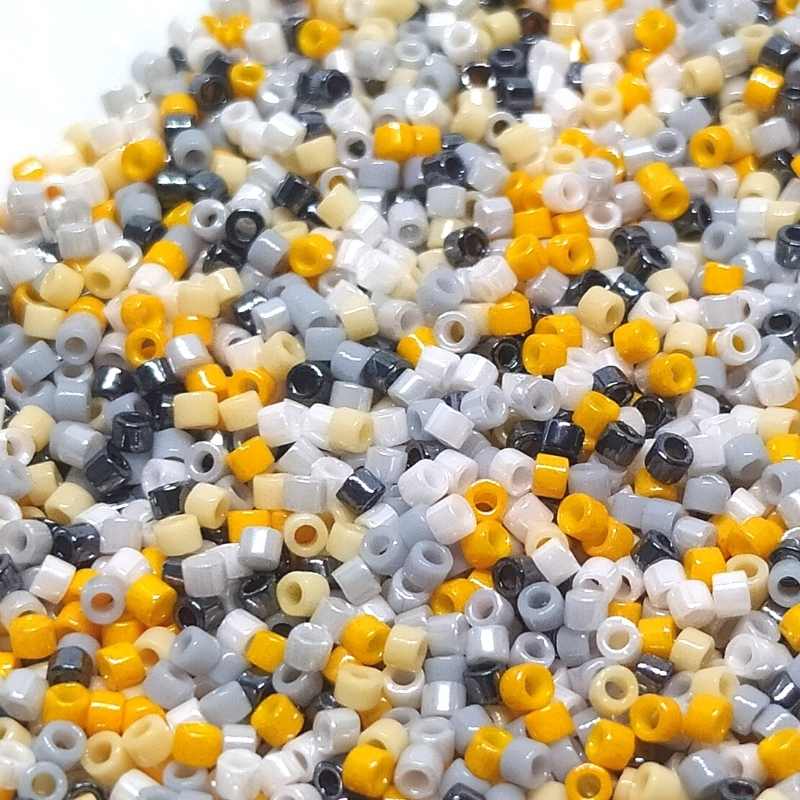 11/0 MIYUKI delica - Retro 1 mix 1gr. - MIX37 - - Crystaldreams Abalorios