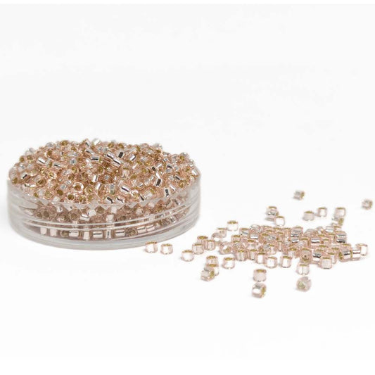 11/0 MIYUKI delica DB1203 Silver lined Pink Mist - 1gr. -