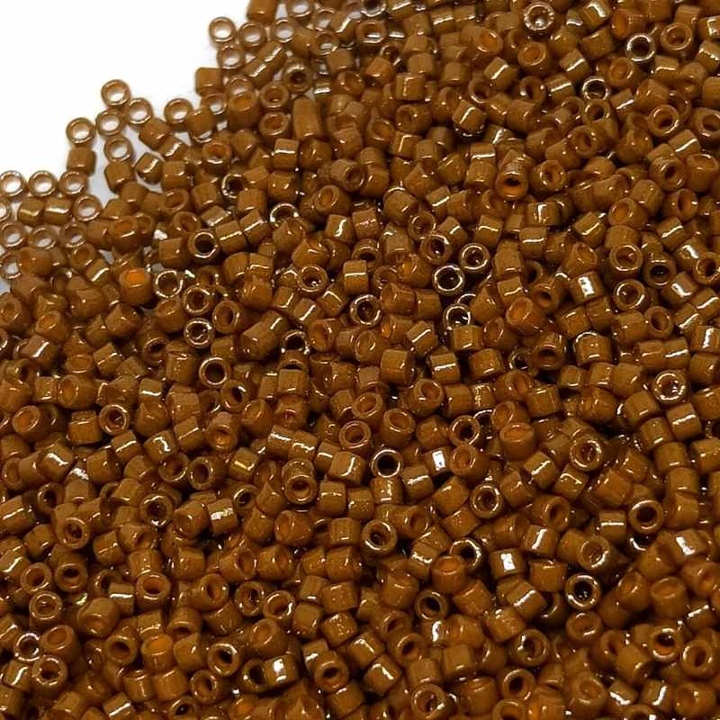 11/0 MIYUKI delica Duracoat Cognac Opaq DB2142 1gr - - Crystaldreams Abalorios