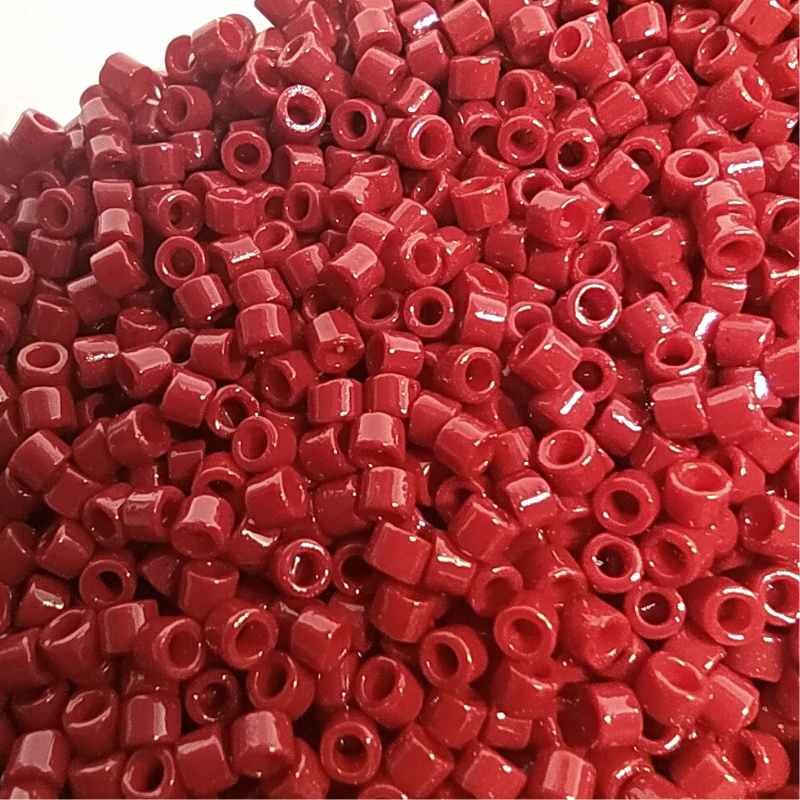 11/0 MIYUKI delica Duracoat Opaque Burn Red - 1gr. - DB2354 - - Crystaldreams Abalorios