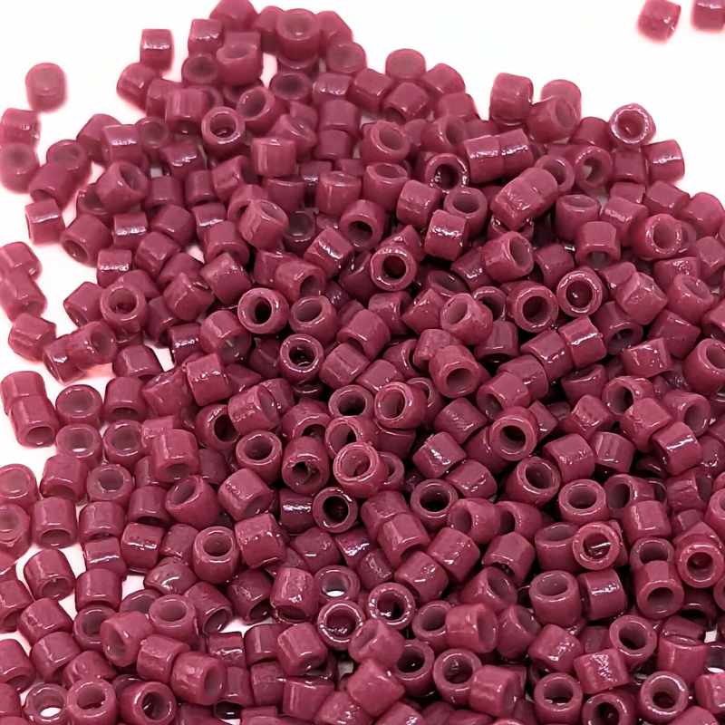 11/0 MIYUKI delica Duracoat Opaque Pansy - 1gr. - DB2118 - - Crystaldreams Abalorios