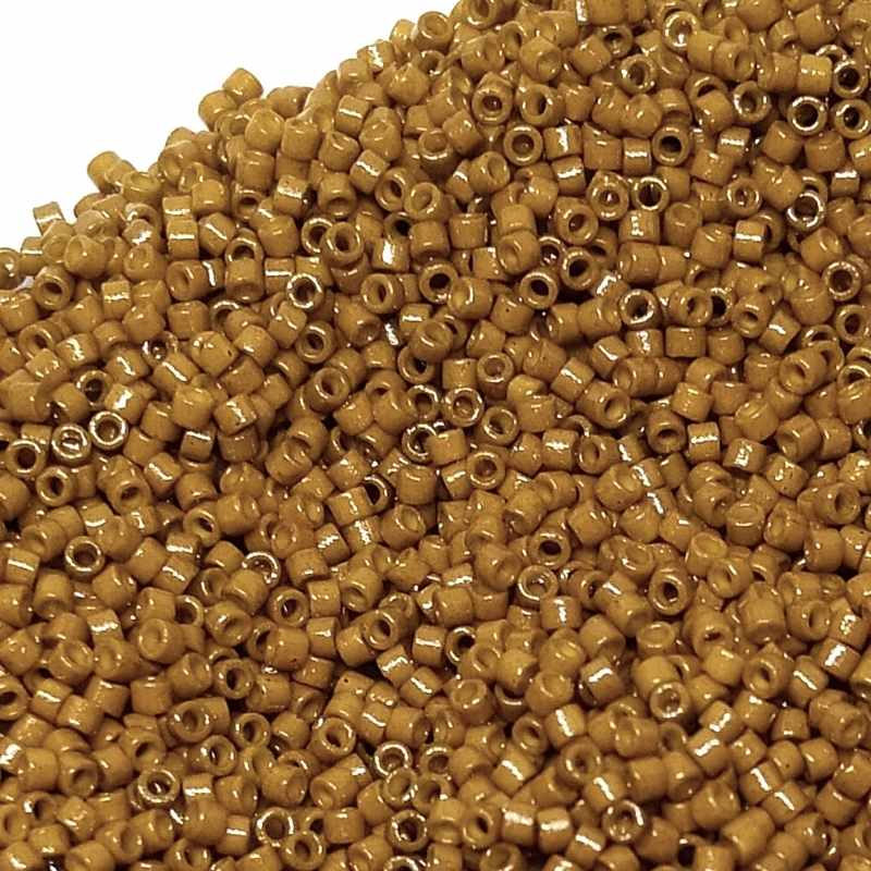 11/0 MIYUKI delica Duracoat Opaque Toast - 1gr. - DB2110 - - Crystaldreams Abalorios