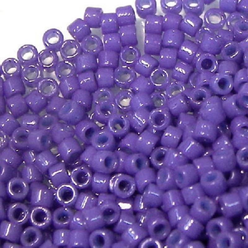 11/0 MIYUKI delica Duracoat Opaque Violet Blue - 1gr. - DB2359 - - Crystaldreams Abalorios