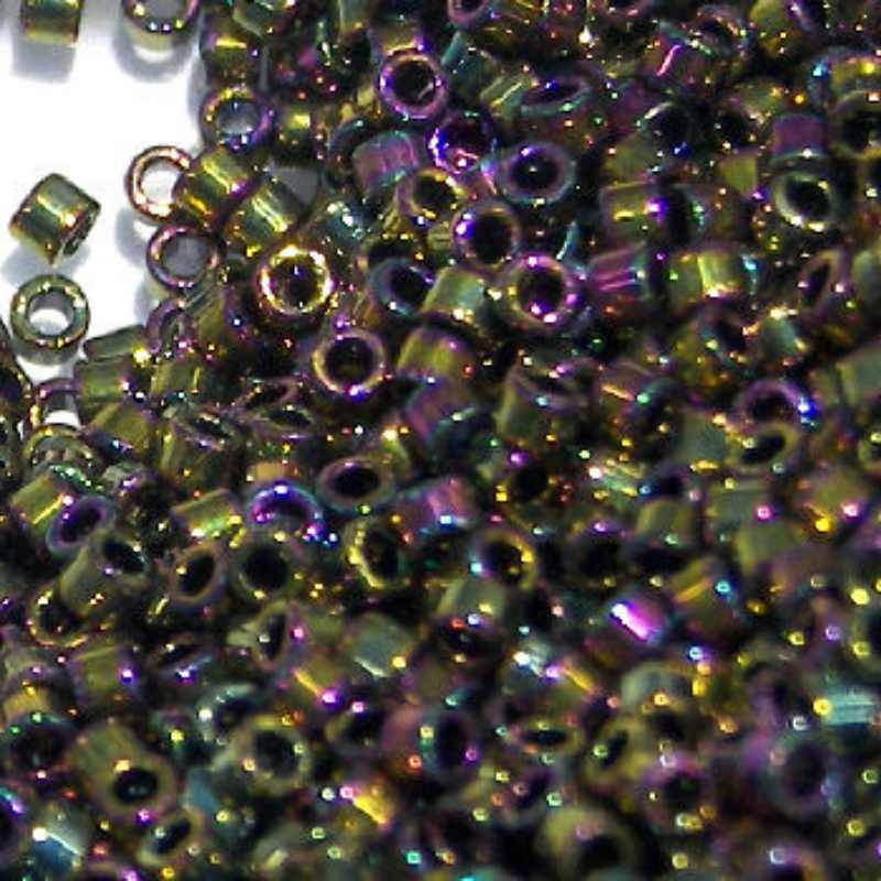 11/0 MIYUKI delica Metallic Light Bronze Iris - 1gr. - DB023 - - Crystaldreams Abalorios