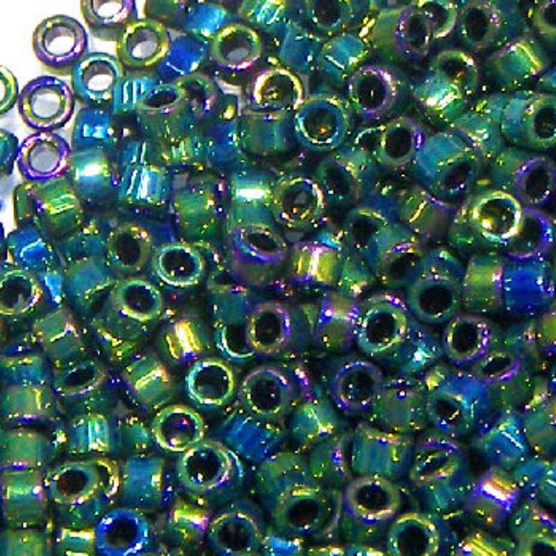 11/0 MIYUKI delica Metallic Teal Iris - 1gr. - DB027 - - Crystaldreams Abalorios