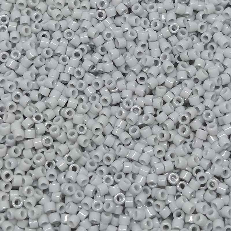 11/0 MIYUKI delica Opaque Ghost Gray - 1gr. DB1139 - - Crystaldreams Abalorios