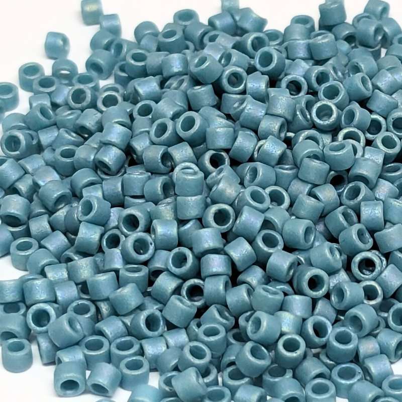 11/0 MIYUKI delica Opaque Glazez Frosted Peacock 1gr. - DB2315 - - Crystaldreams Abalorios