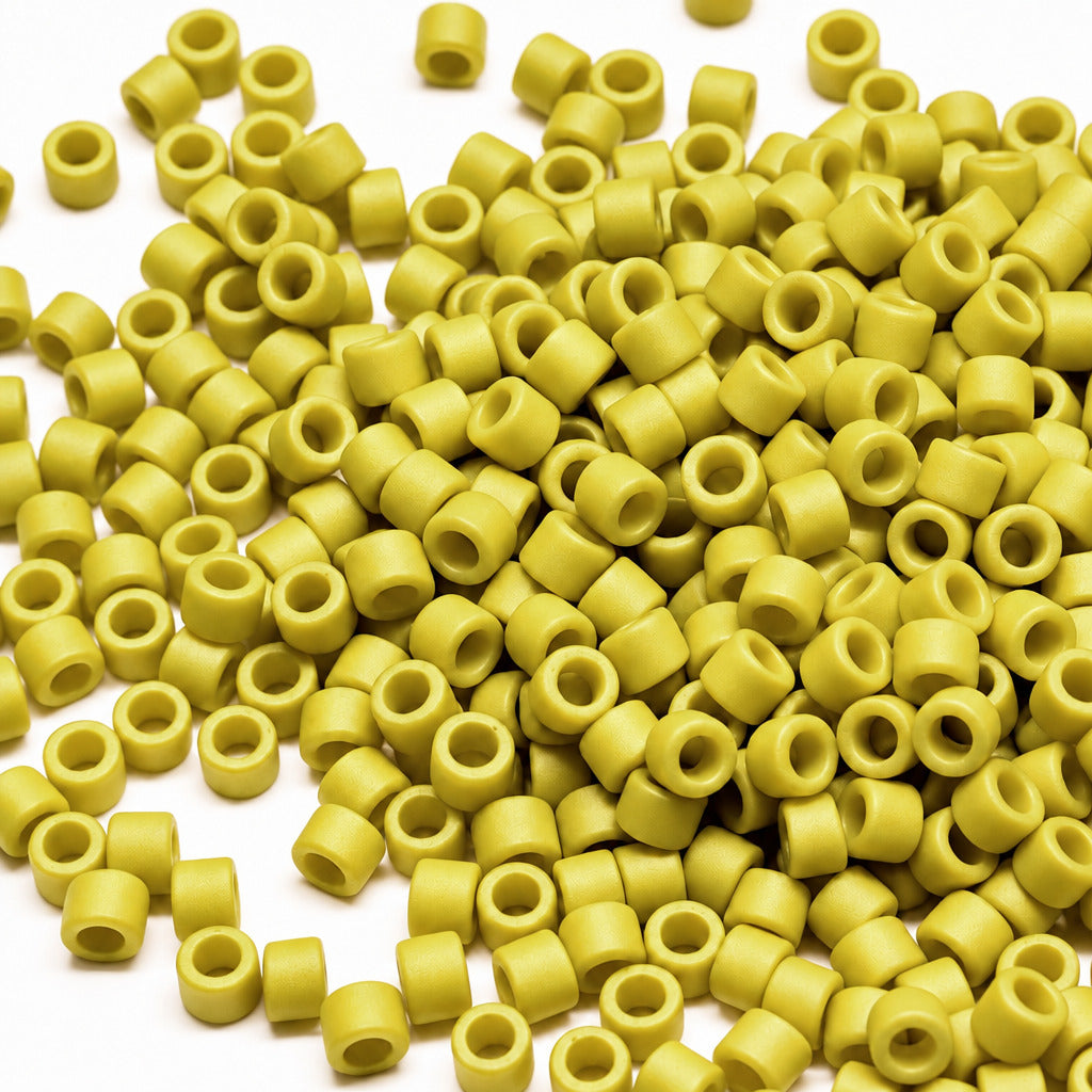 11/0 MIYUKI delica Opaque Glazez Rainbow Yellow 1gr. - DB2302 - - Crystaldreams Abalorios