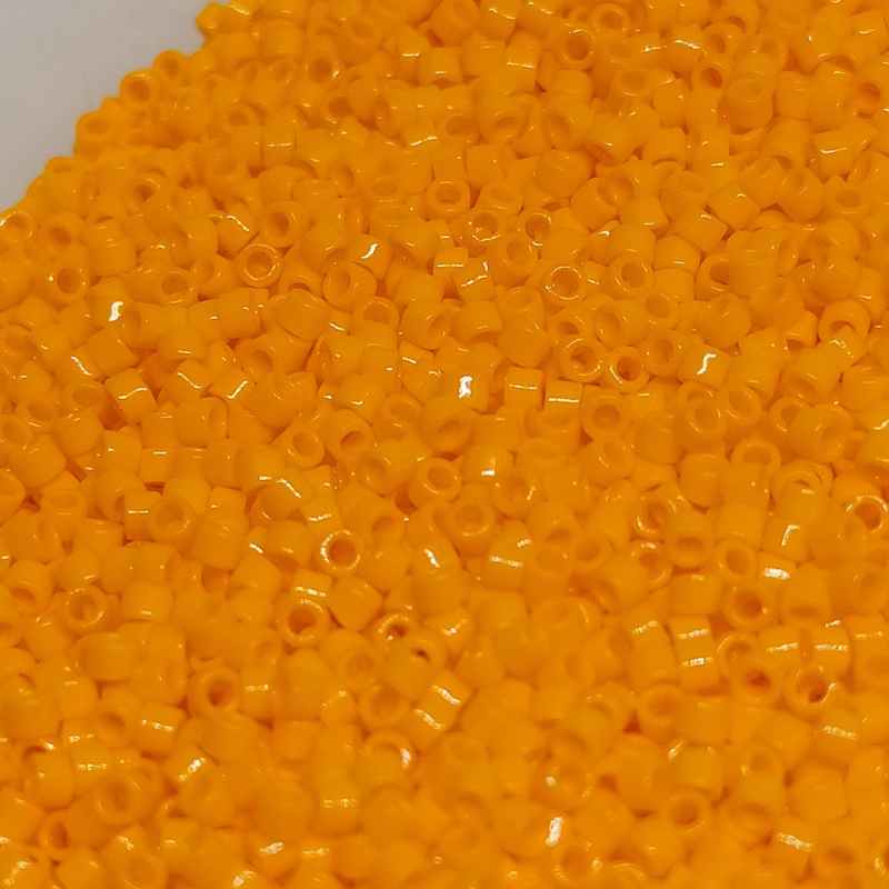 11/0 MIYUKI delica Opaque Mandarin - 1gr. - DB1133 - - Crystaldreams Abalorios