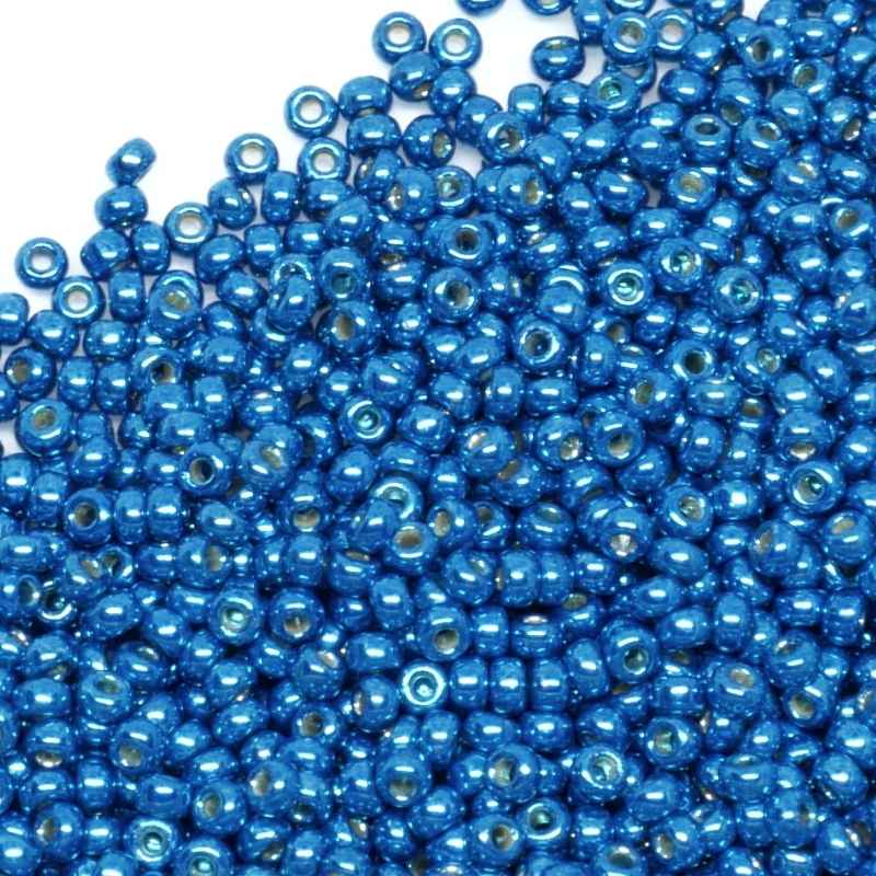 11/0 MIYUKI rocalla Duracoat Galv. Deep Aqua Blue 1gr. 5116 - - Crystaldreams Abalorios